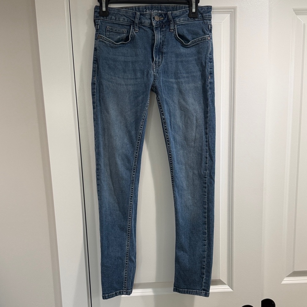 Calvin Klein Blue Slim Fit Jeans